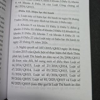 Sách - Luật thi hành án dân sự năm 2025 (NXB Lao Động)