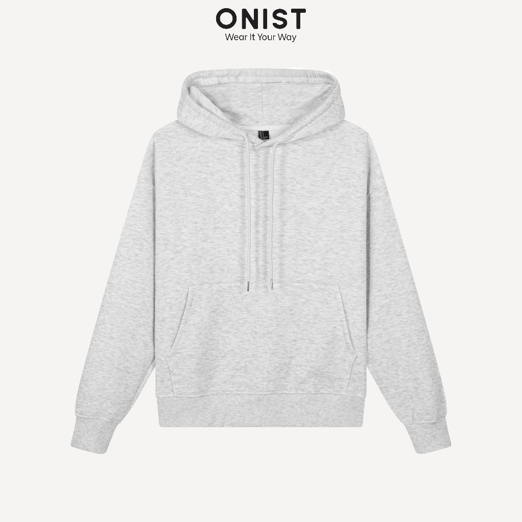 Áo Hoodie Basic Unisex Vải Nỉ 2 Da 320gsm, Áo Hoodie Chui Đầu Form Vừa | HD001