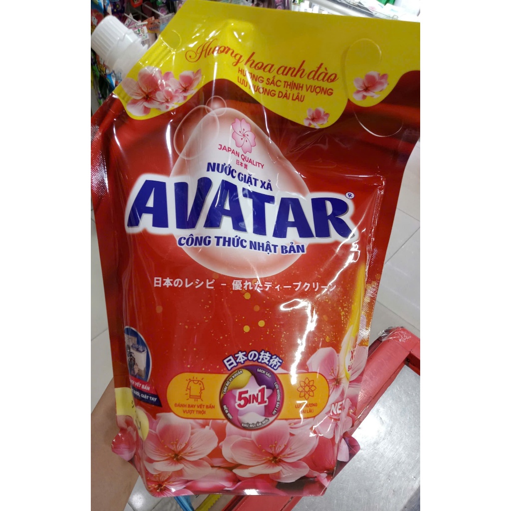 Nước giặt xả Avatar công thức Nhật Bản 2kg