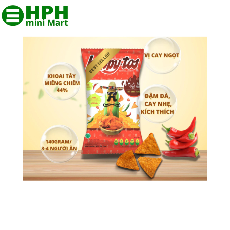 Snack Happy tos 140g Indonesia