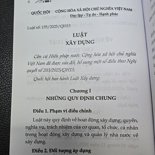 Sách - Luật xây dựng năm 2025 (NXB Lao động)