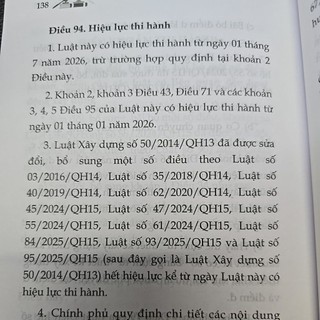Sách - Luật xây dựng năm 2025 (NXB Lao động)