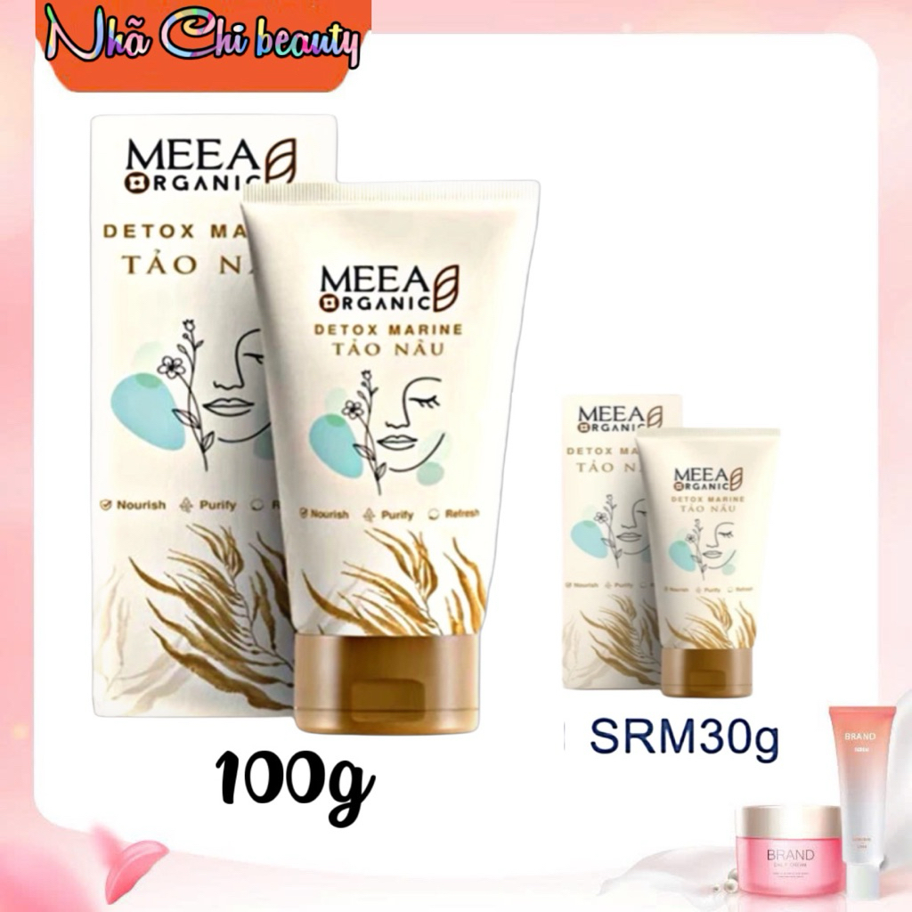 Sữa rửa mặt tảo nâu Detox Marin Meea Origin