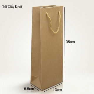 Túi giấy đựng rượu đơn combo 100c