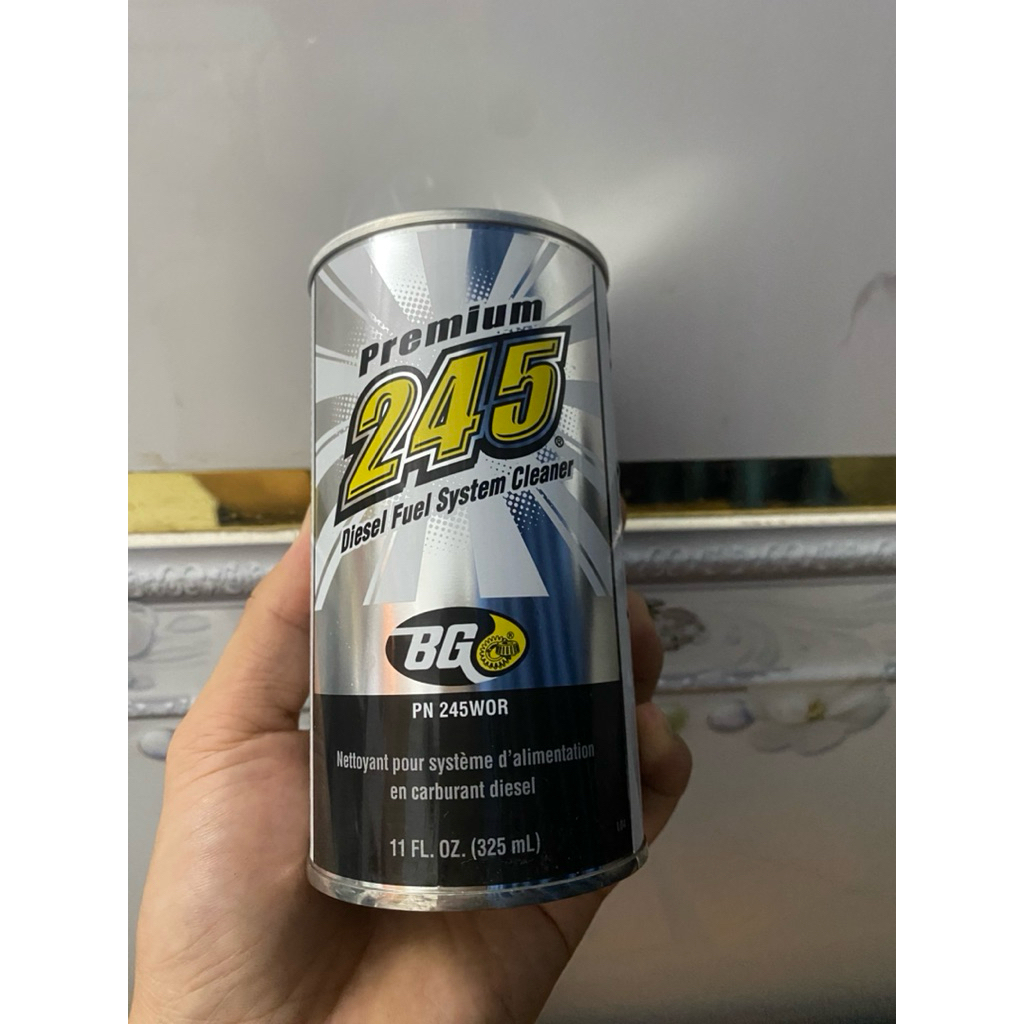 Dung Dịch Vệ Sinh Kim Phun Máy Dầu BG 245 - Làm Sạch Hệ Thống Nhiên Liệu Diesel