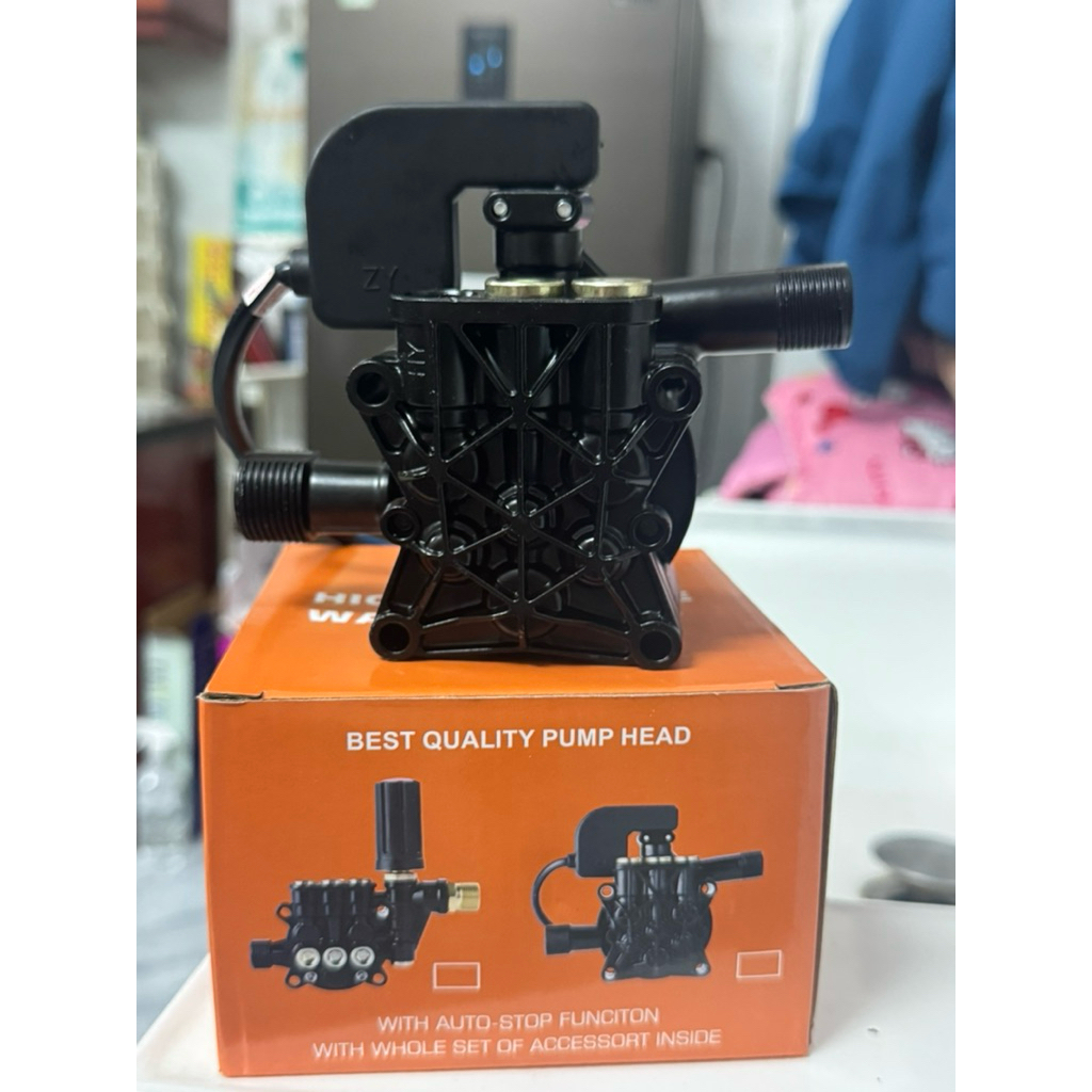Đầu bơm rửa xe không chỉnh áp cho máy rửa xe gia đình