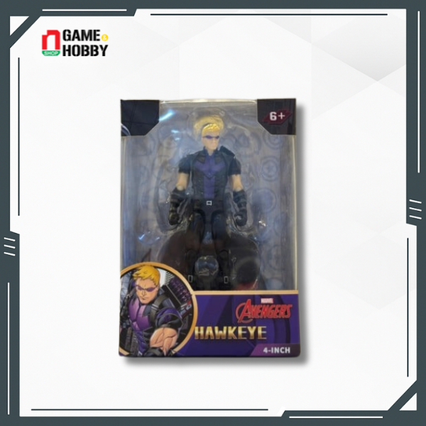 MÔ HÌNH MARVEL - AVENGERS - HAWKEYE (4 INCH) CHÍNH HÃNG ZD TOYS