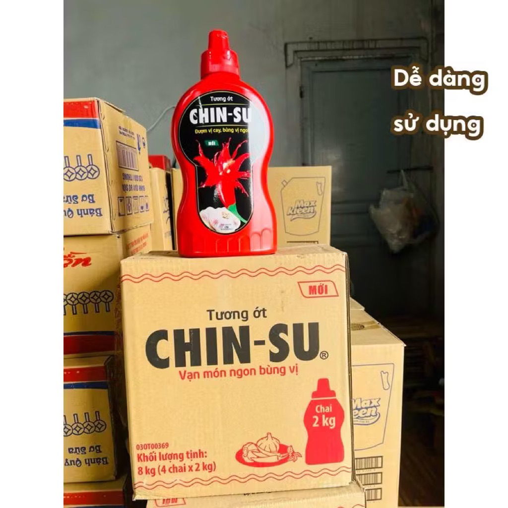 Tương Ớt CHIN-SU Chai Lớn 2Kg [ Nhàn Nhất Mart ]