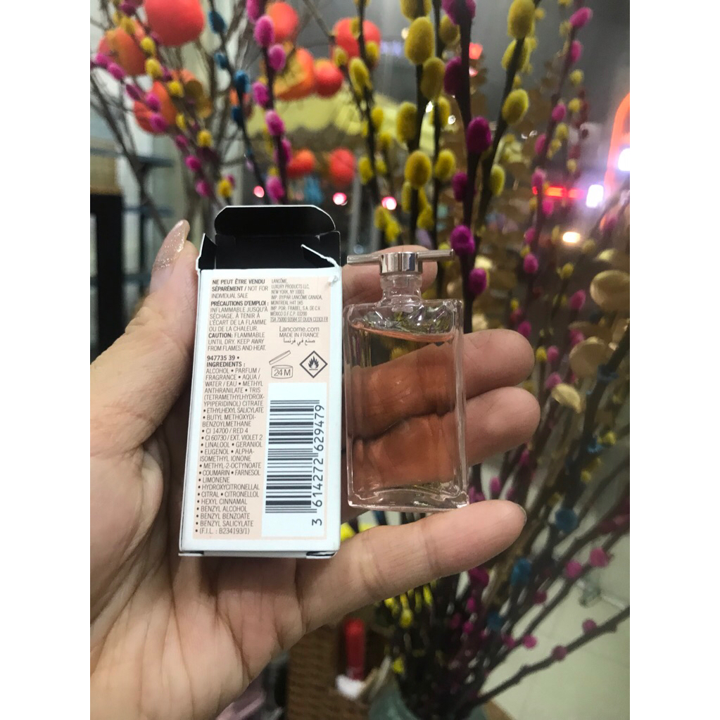 [Ảnh thật shop]Nước hoa nữ mini hương hoa Hồng Idole 5ml