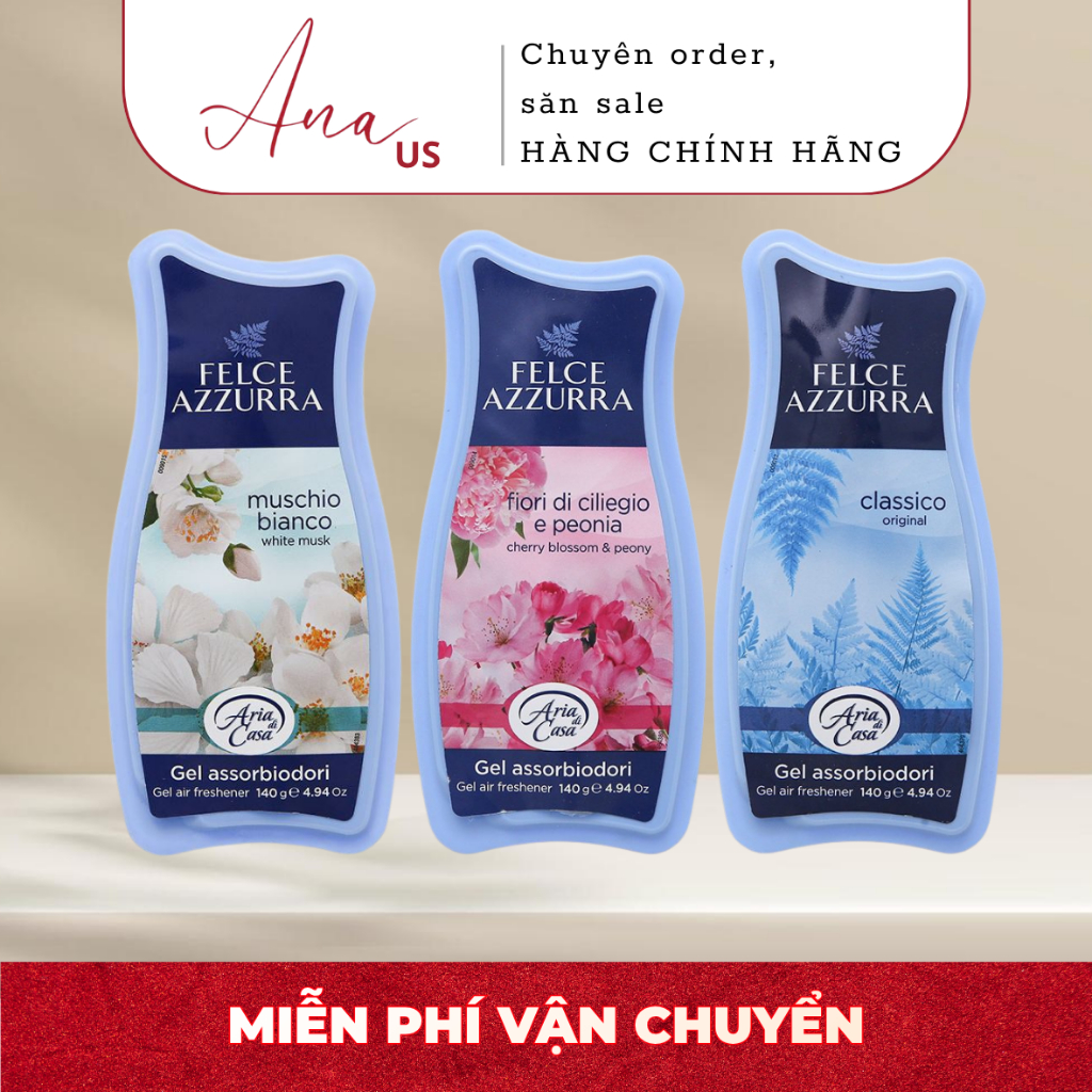 Sáp Thơm Phòng Felce Azzurra Ý 140g