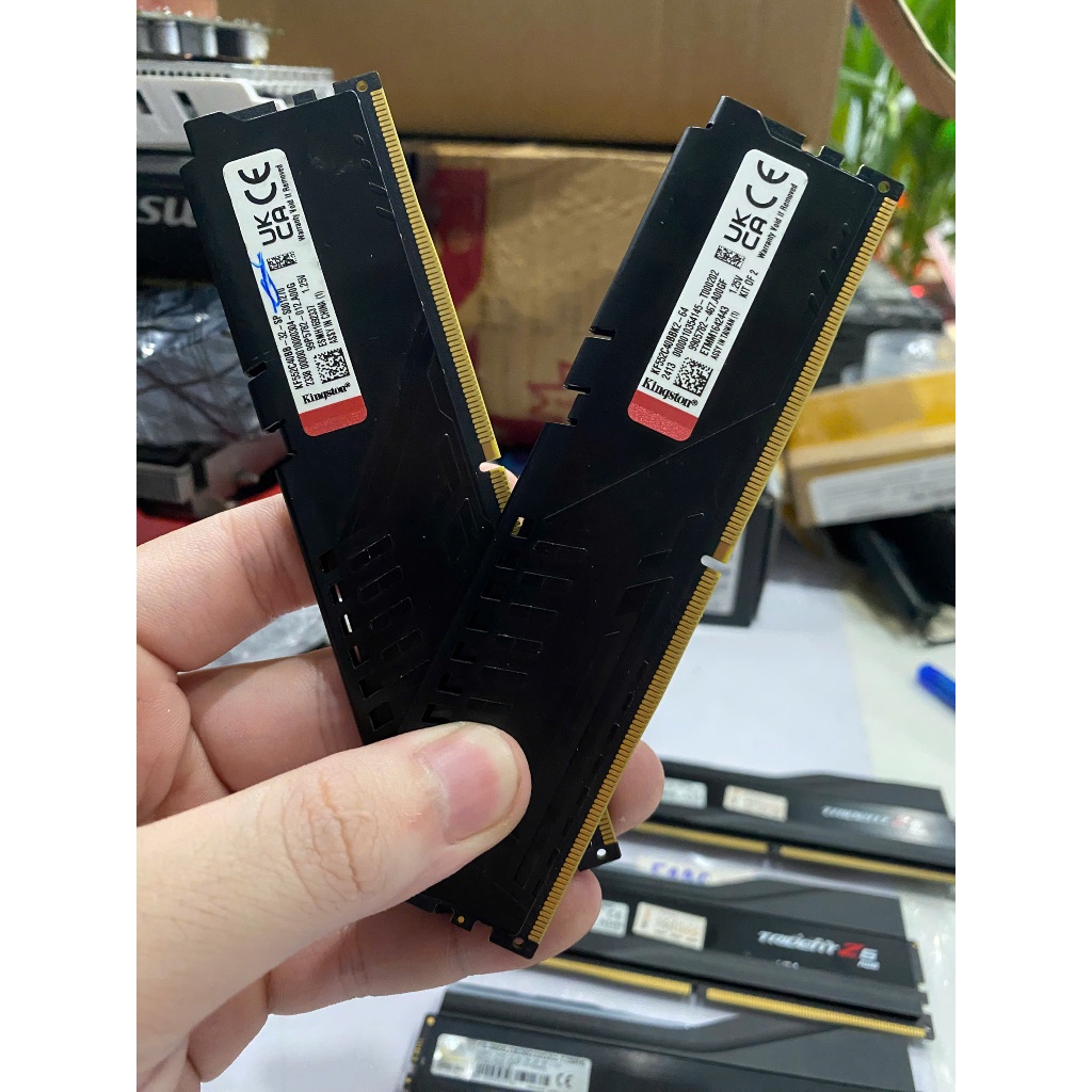 RAM Kingston FURY Beast DDR5 (2x32GB) 5200Mhz - Xách Tay - Bảo Hành 01 Tháng