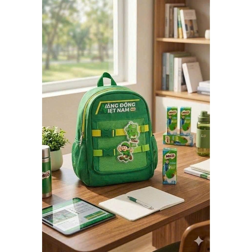 Balo Năng Động cấp 1. HKM Milo