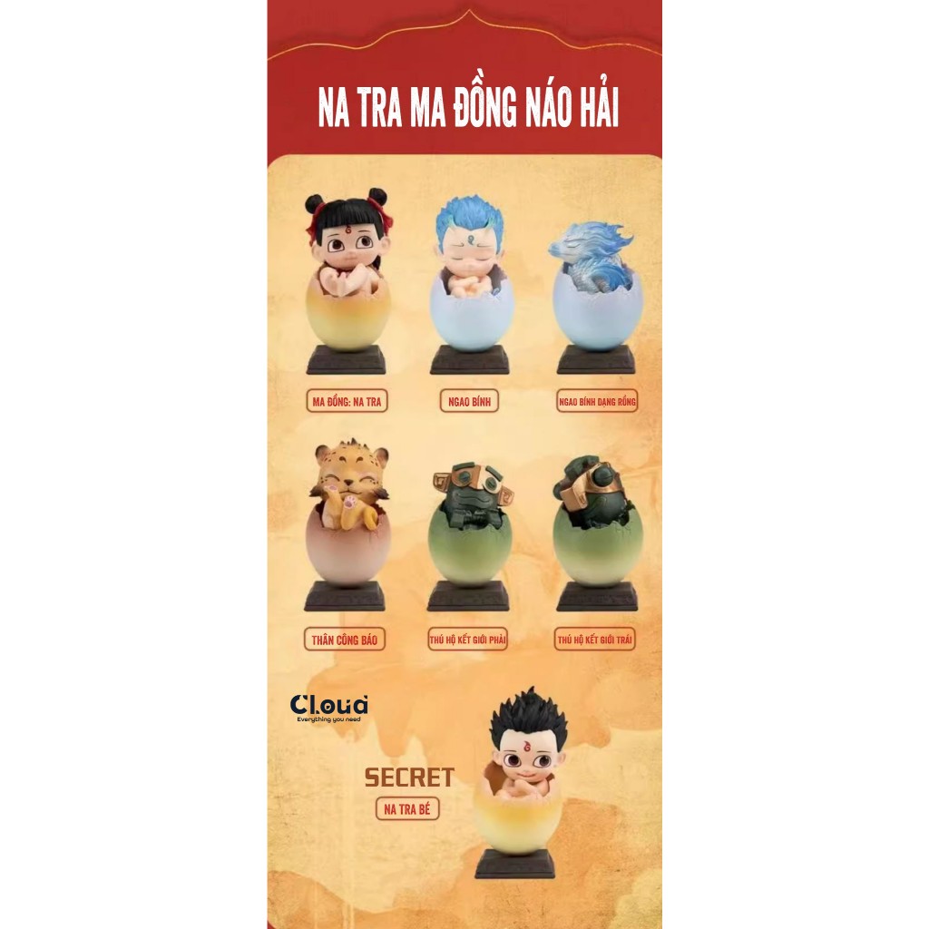 [BLIND BOX-HỘP MÙ] NA TRA MA ĐỒNG NÁO HẢI