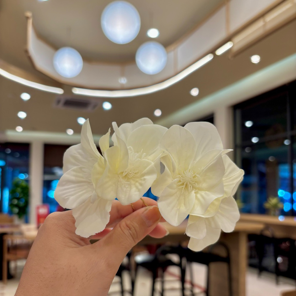 Trâm Cài Hoa - Trâm Hoa Poppy Pastel Nhẹ Nhàng
