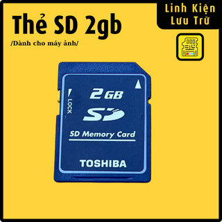 Thẻ nhớ SD 2GB Toshiba Thẻ nhớ máy ảnh
