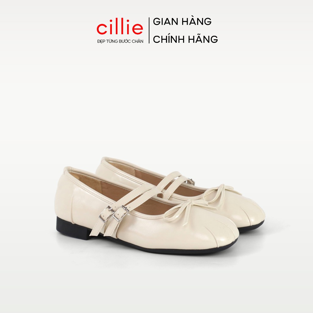 Giày Cillie Búp Bê Mềm Mũi Tròn Đế Bệt Lớp Lót Êm Ái Không Đau Chân Thời Trang Công Sở Hàng Ngày BB1