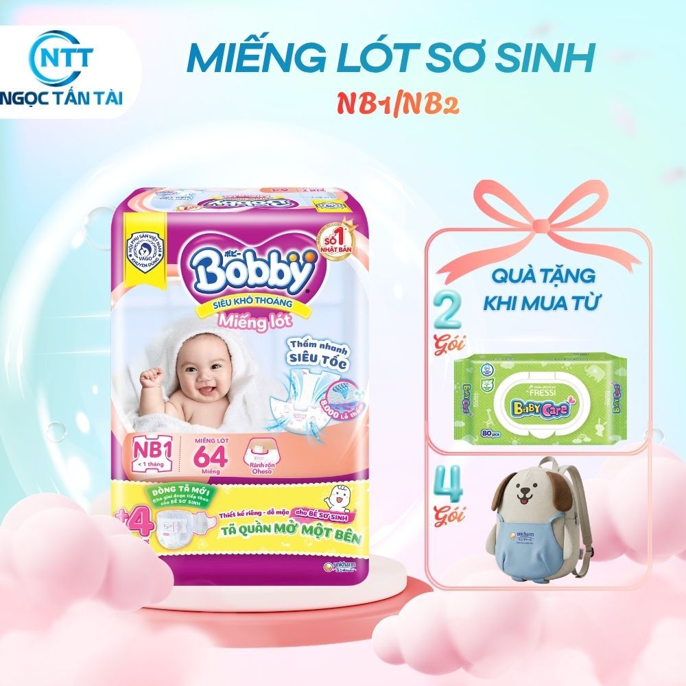 Miếng lót Bobby size NB1/NB2