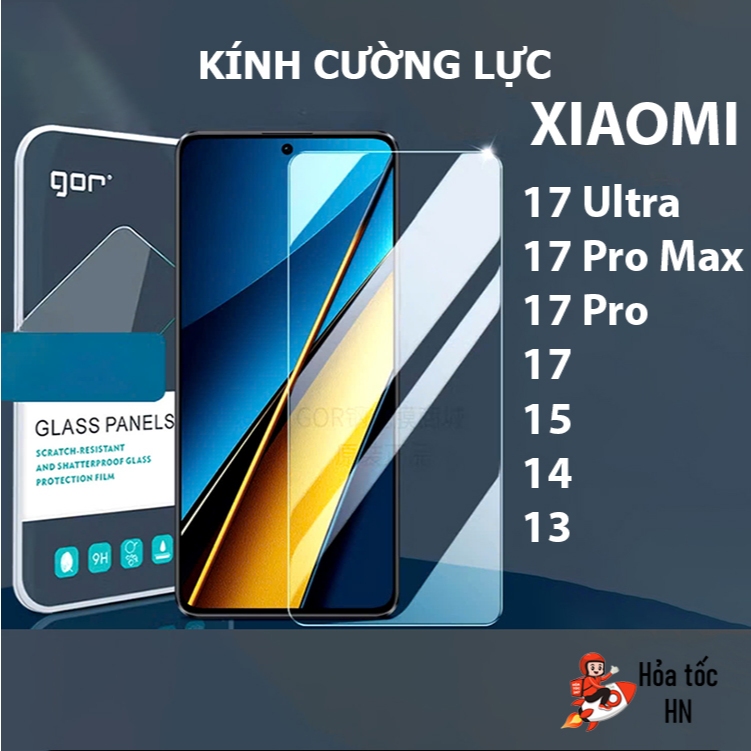 Kính Cường Lực Xiaomi 17 PROMAX/ 17 ULTRA/ 17 PRO/ 15/ 14/ 13/ Xiaomi 15T/ 15T Pro/ 14T/ 14T Pro/ 13