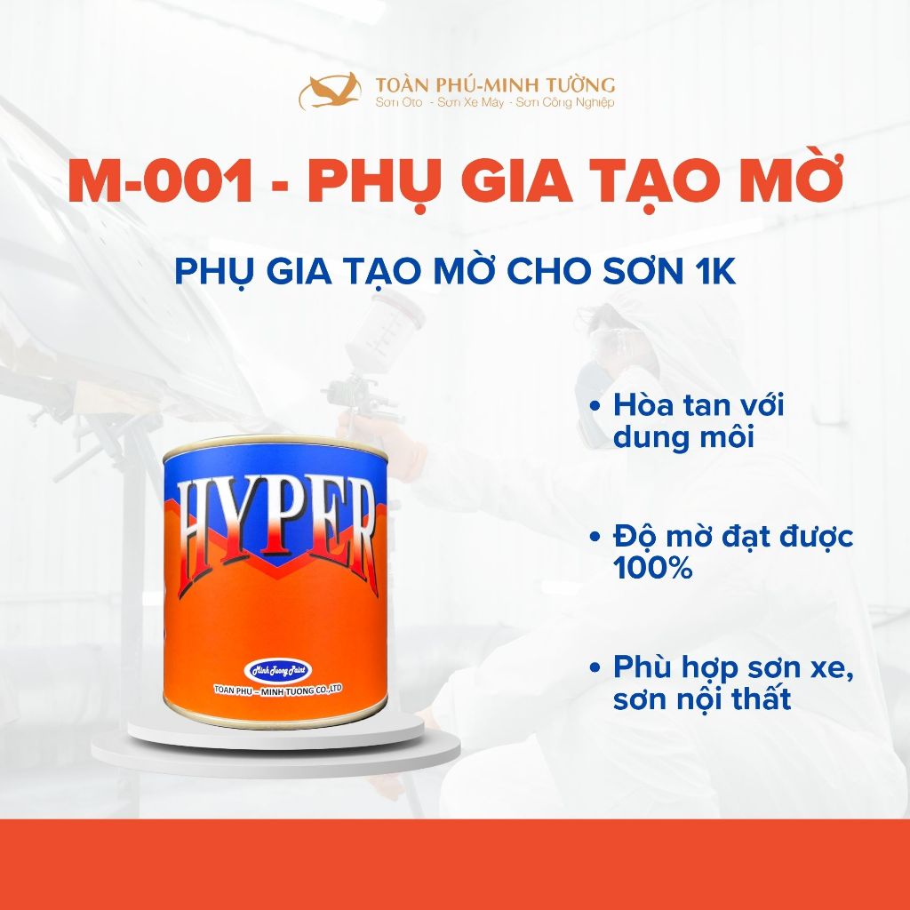 Phụ gia làm mờ sơn (Code M-001) - 1Lít
