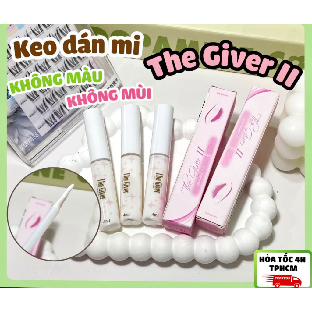 Keo Dán Mi The Giver 4ml, Độ Bám Cao, Giữ Mi Siêu Chặt - AnMiBeauty