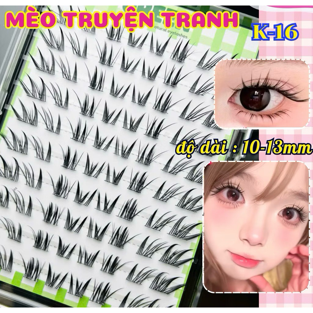 Lông Mi giả EYES-BLING 6 hộp - Tái sử dụng được