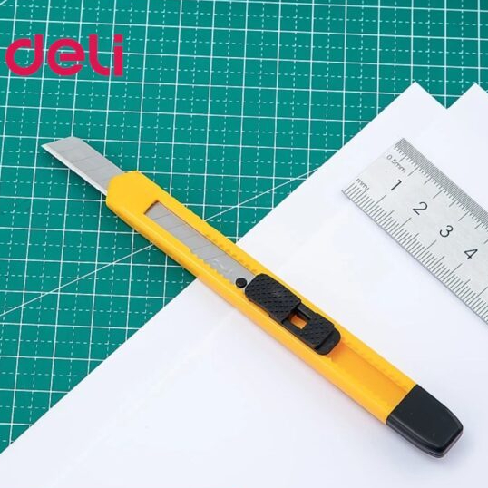 Dao rọc giấy Deli E2051/ Lưỡi dao rọc giấy nhỏ Màu bạc E2012