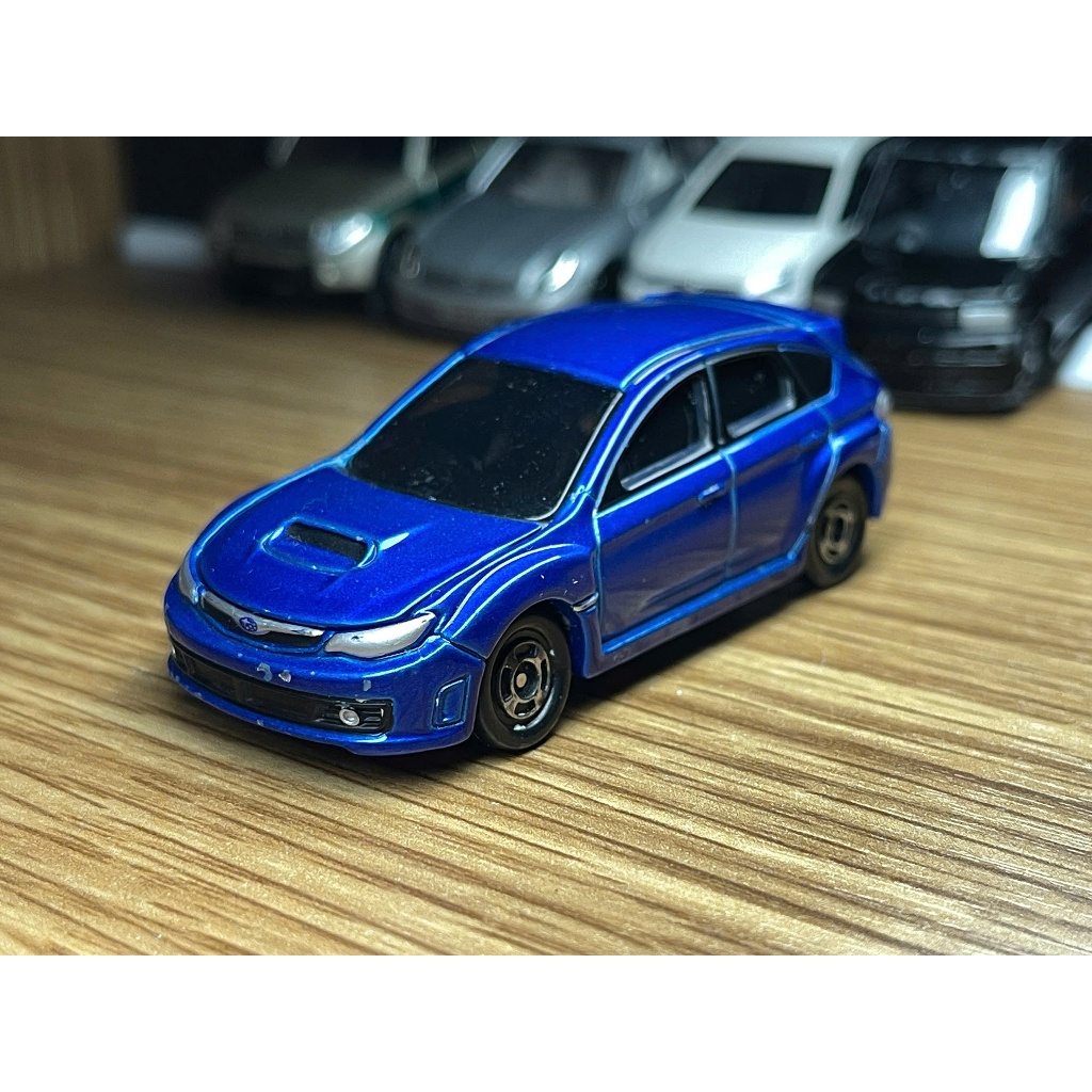 Tomica No.11 Subaru Impreza WRX STI Tỉ lệ 1/59 (Trầy nhiều, Không hộp)