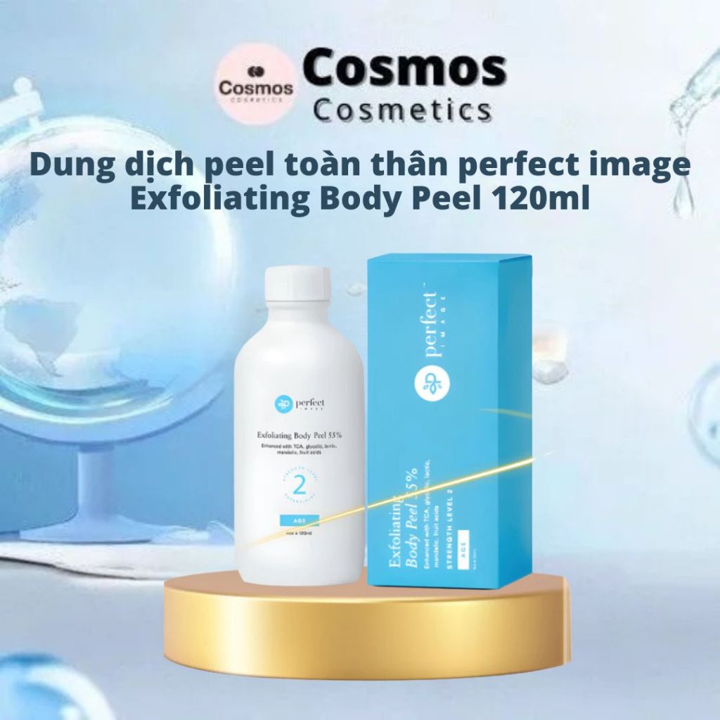 Dung dịch peel toàn thân perfect image Exfoliating Body Peel loại bỏ tế bào chết & làm sáng da 120ml