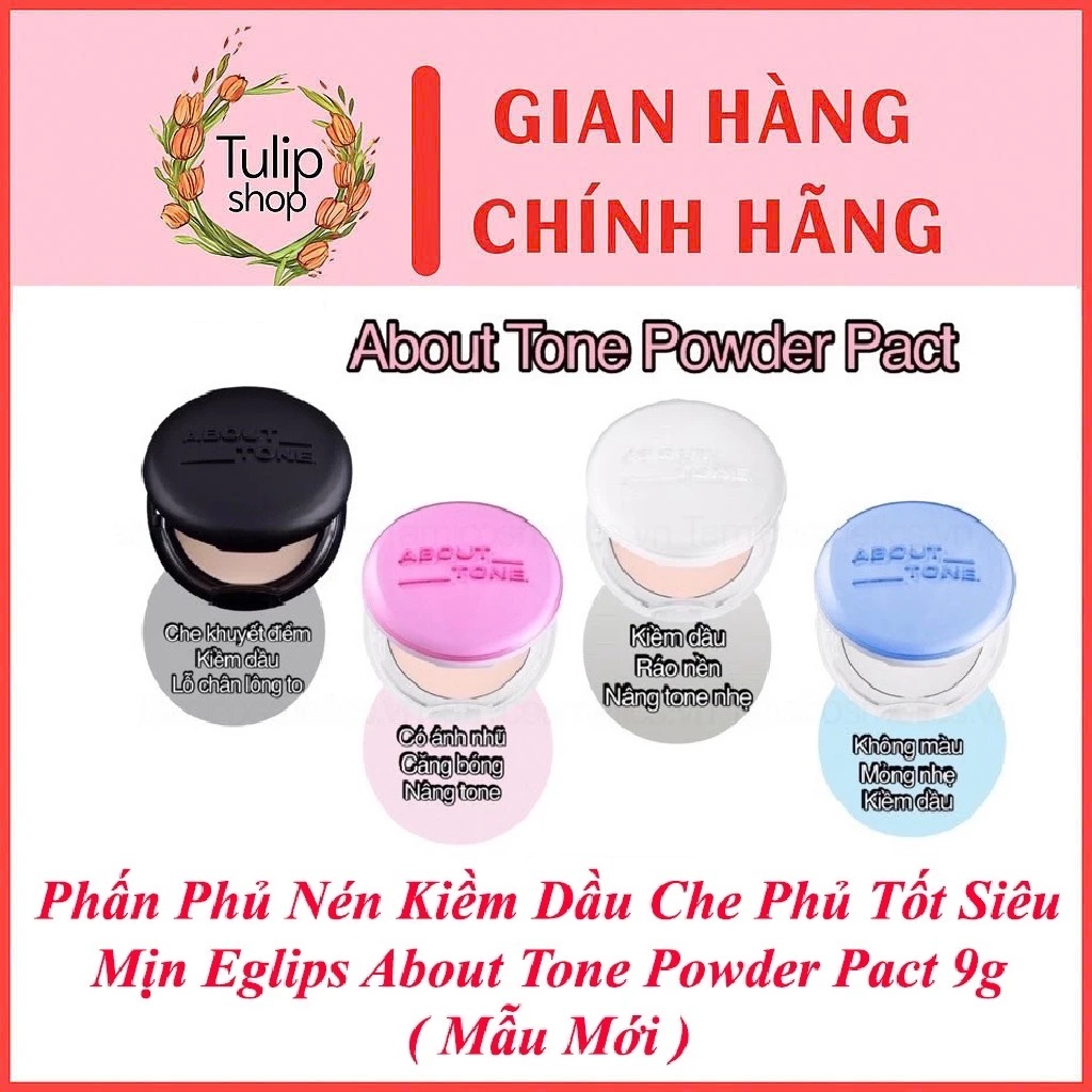 Phấn phủ About Tone Powder Pact