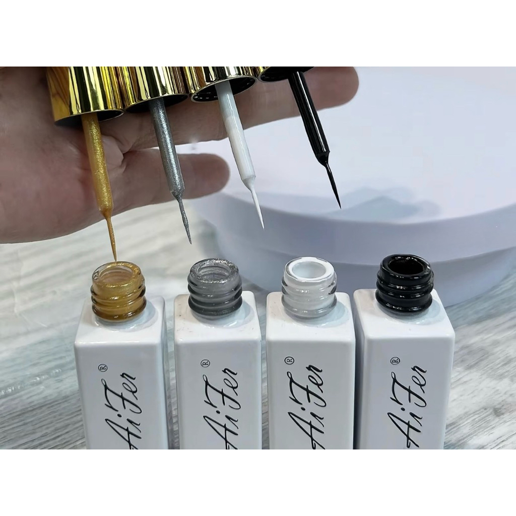 sơn gel cọ nét siêu mảnh