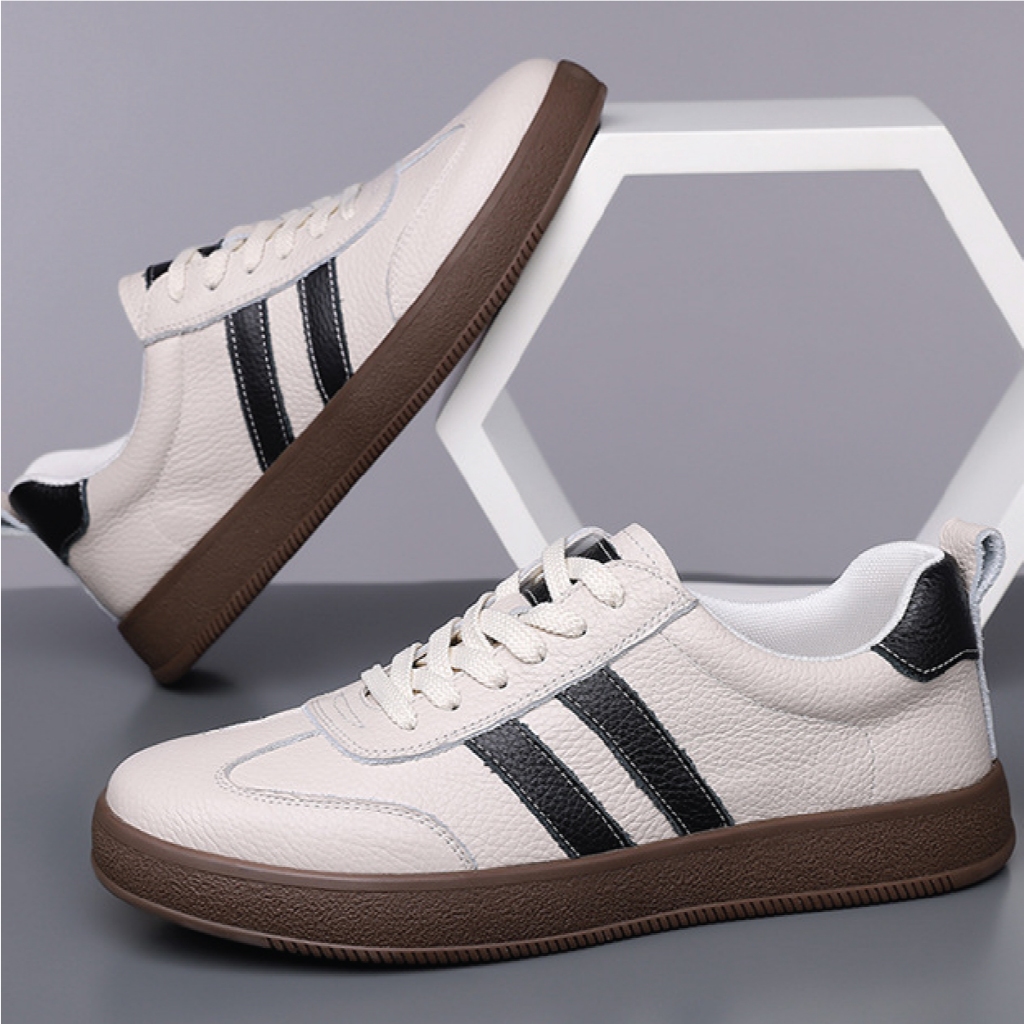 Sneaker cho Nam, chất liệu da PU cực êm và mềm