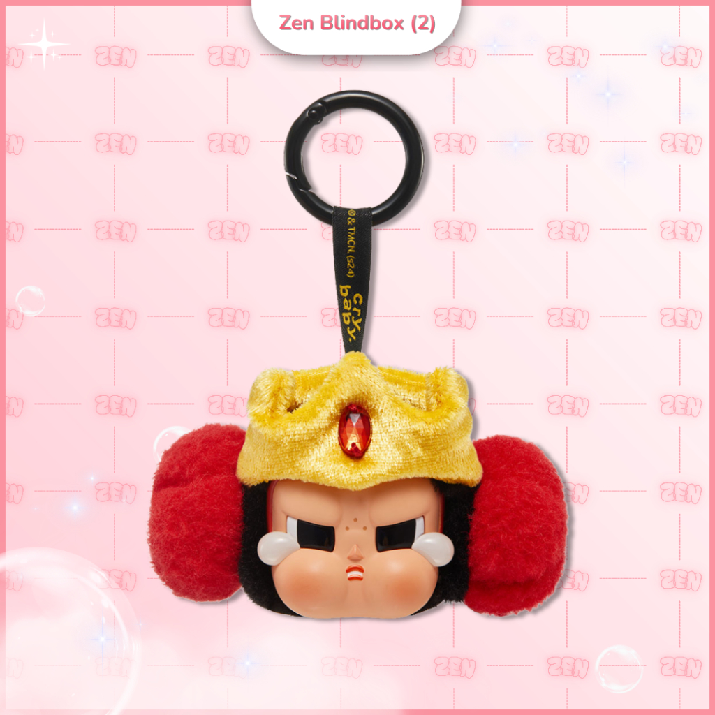 [CHÍNH HÃNG] Checkcard Secret Crybaby Powerpuff Girls Móc Khóa Gấu Bông