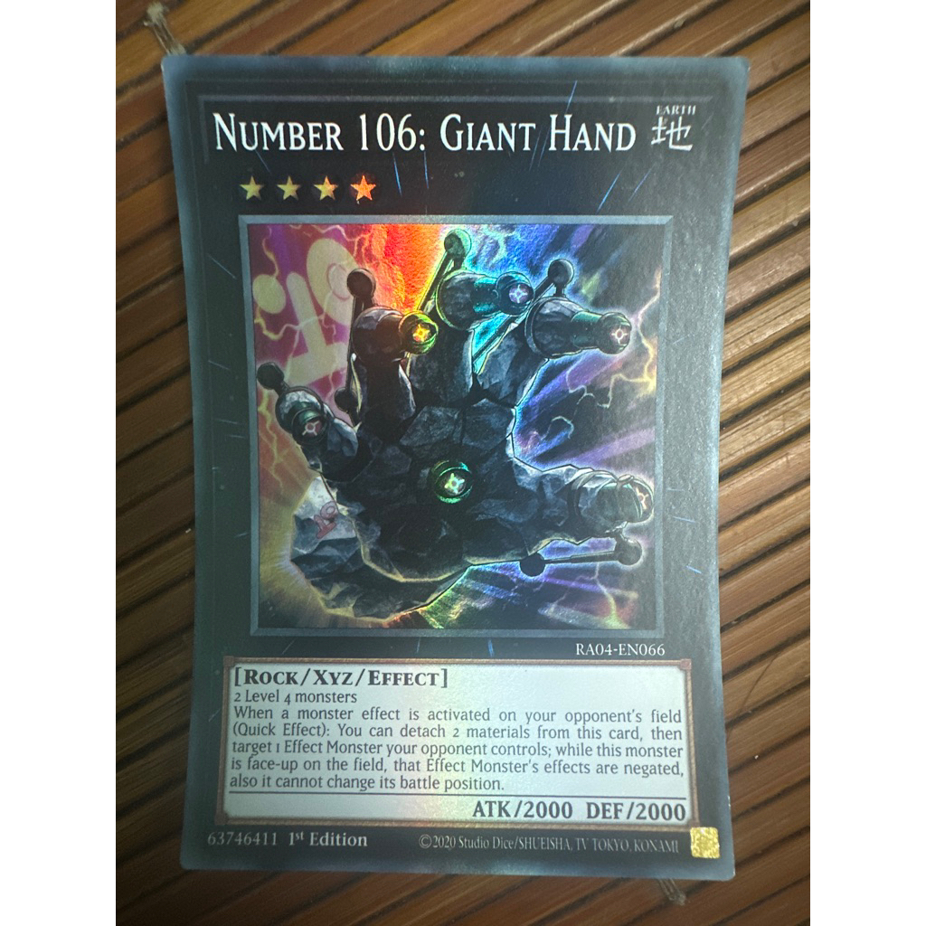 bài yugioh: number 106