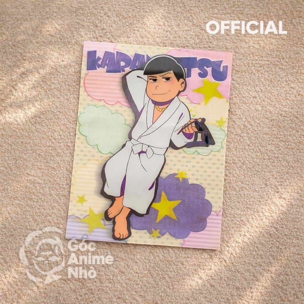 Poster lấp lánh Karamatsu Matsuno Osomatsu-san