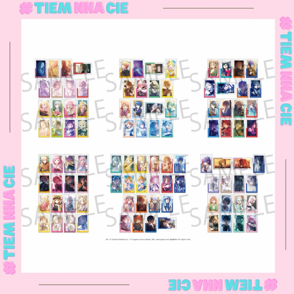 [Tiệm nhà Cie] [SẴN] Thẻ nhân phẩm ePick Project Sekai Colorful Stage ft Hatsune Miku