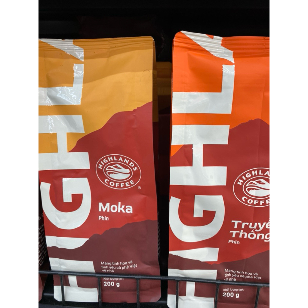 Highlands coffee cafe truyền thống 200g
