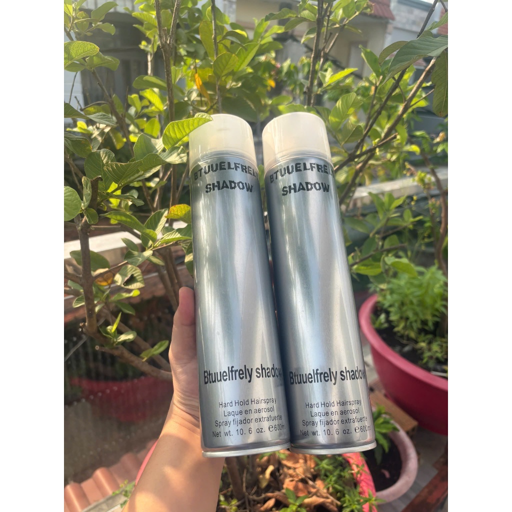Gôm xịt tóc butterfly 600ml
