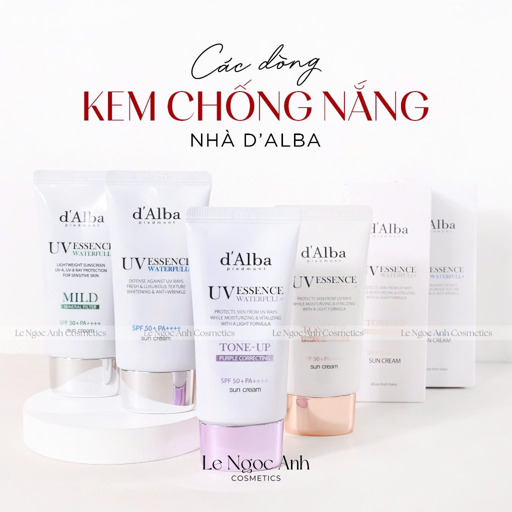 [Chính hãng] Kem chống nắng D'ALBA UV Essence Waterfull