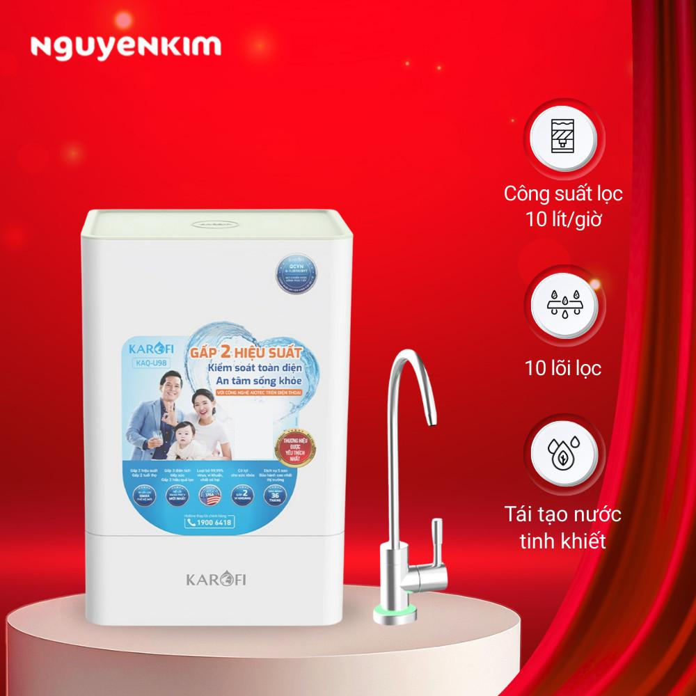 Máy lọc nước Karofi KAQ-U98