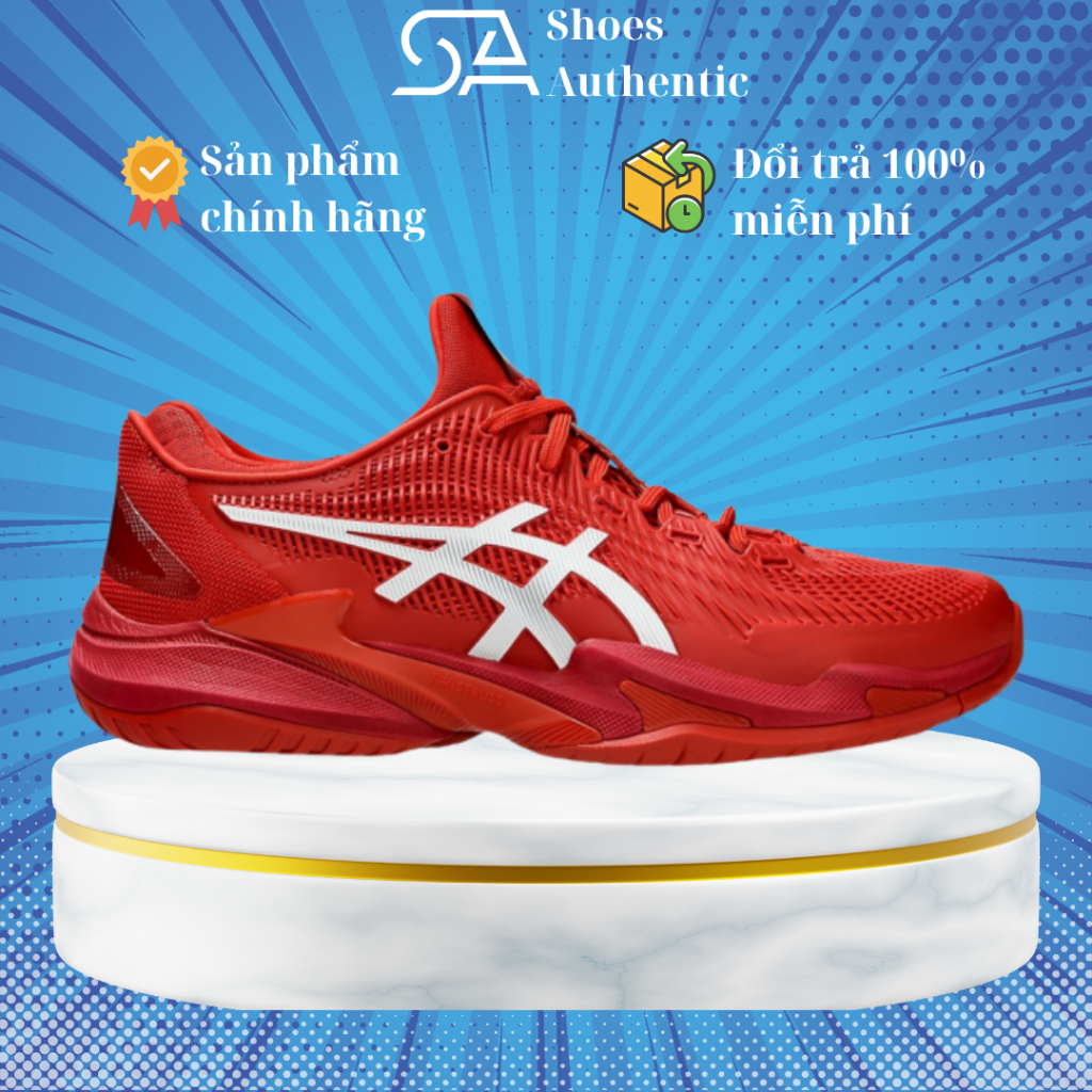 [ Chính Hãng ] Giày Thể Thao Asics Court FF3 Nam Nữ Full Box