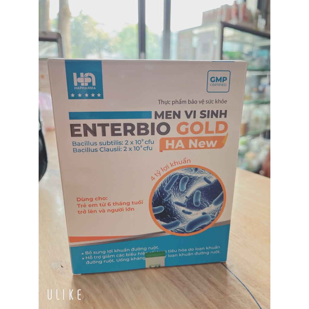 Men Vi Sinh Enterbio Gold 4 tỷ lợi khuẩn
