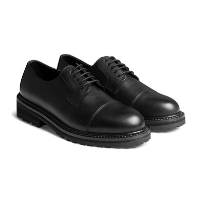 Giày Tây  CLUBMAN DERBY Đế Cao 4cm - DB24 - Da Bò Cao Cấp Lót Trong Da Bò Mộc -  Be Classy