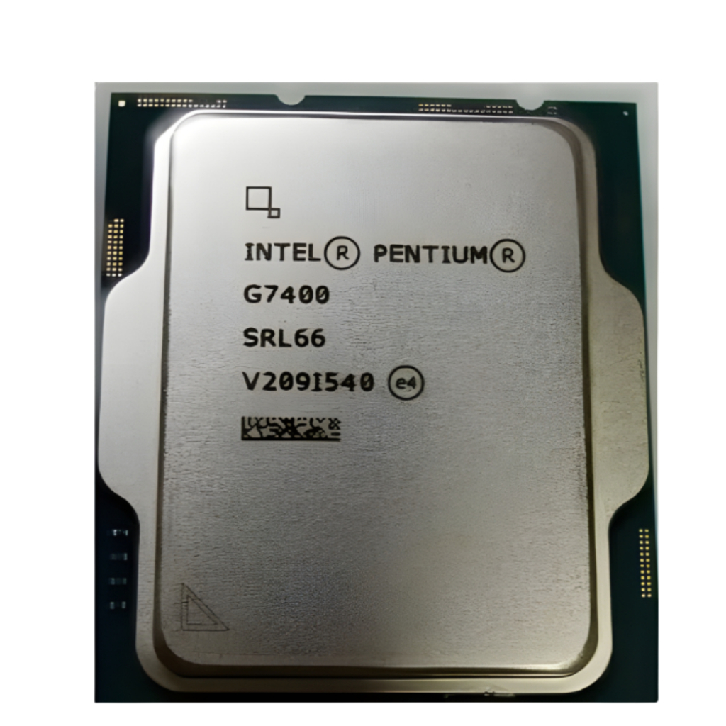 Phụ kiện 3C CPU Intel G7400 / RAM ĐR5 / PCle 5.0 / 2 nhân 4 luồng phù hợp máy văn phòng học tập hàng