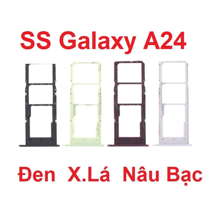 Khay Sim Samsung Galaxy A24 Tray SIM Tray SD Khay Thẻ Nhớ