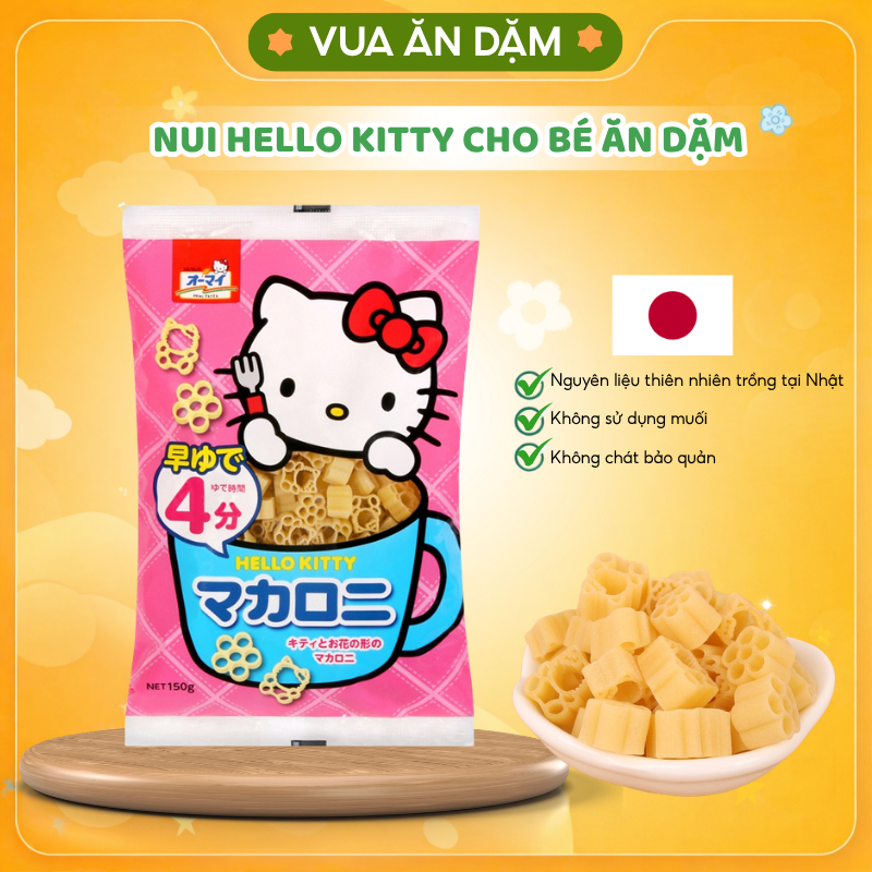 NUI HELLO KITTY cho bé ăn dặm