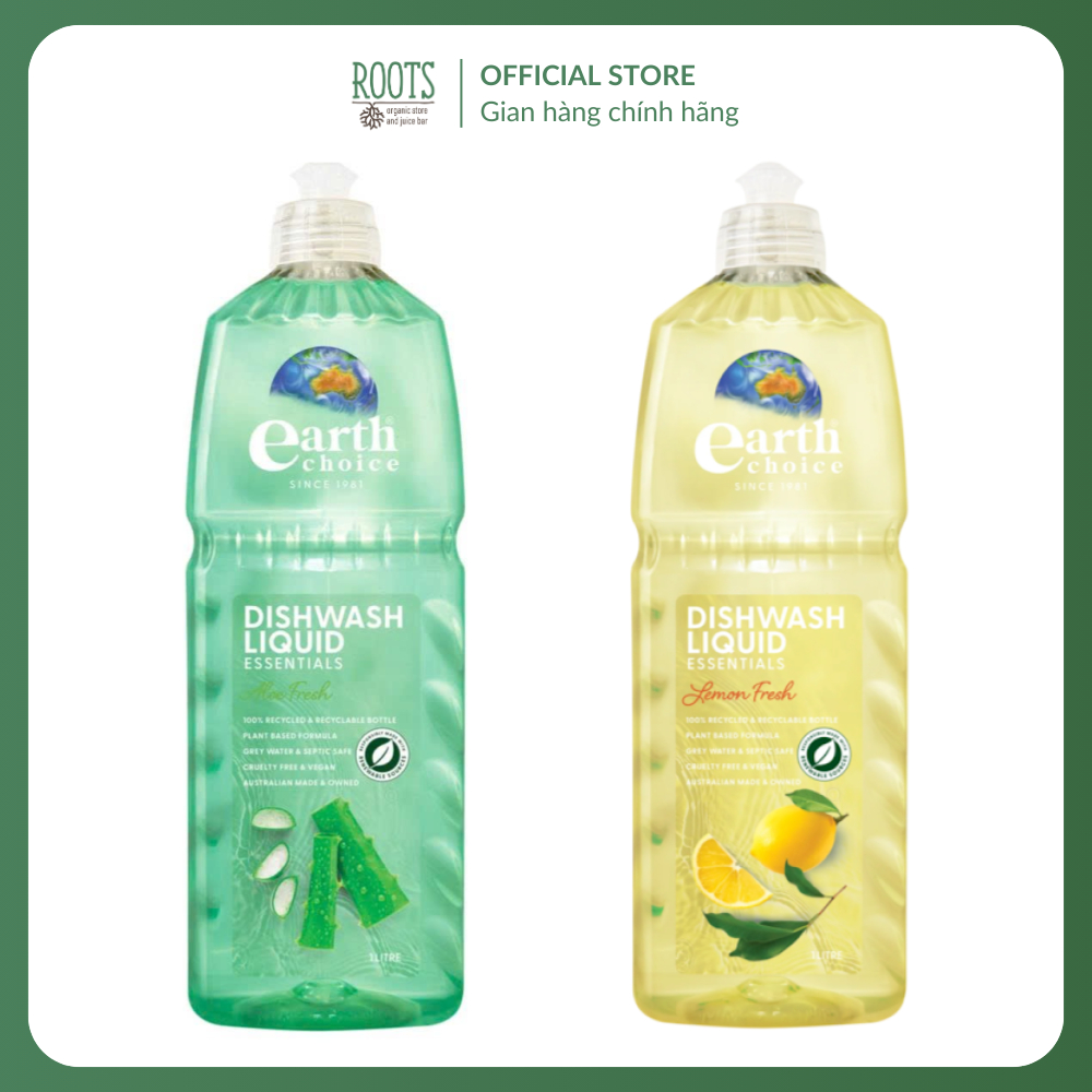 (Ship hỏa tốc) EARTH CHOICE - Nước Rửa Chén Earth Choice, Dishwash Liquid