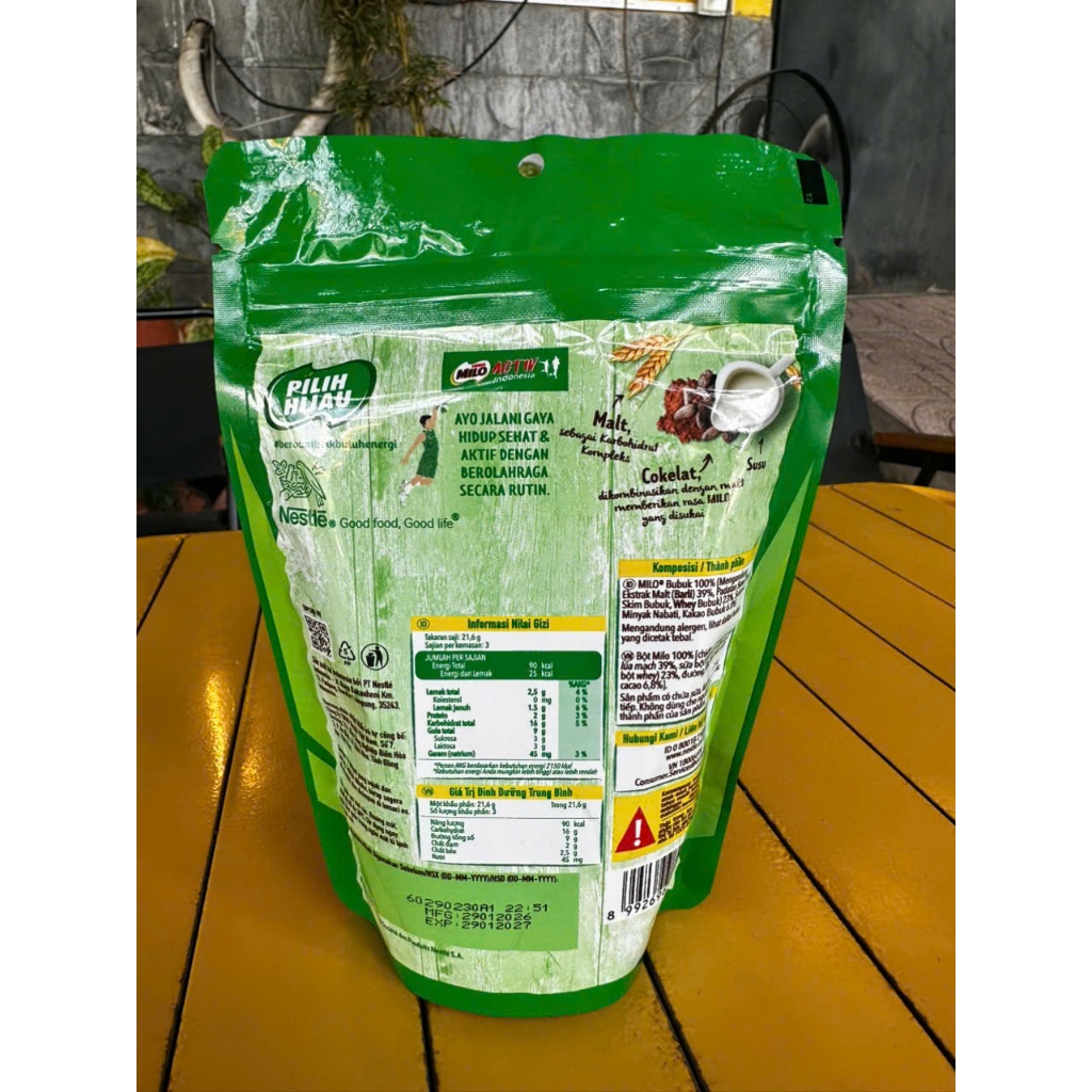 KITKAT MILO CUBE TUI 25 VIENx2,7g