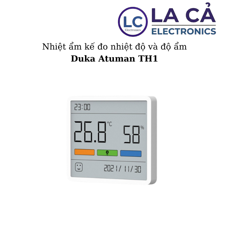 Đồng hồ đo nhiệt độ và độ ẩm Duka Atuman TH1 siêu nhỏ gọn