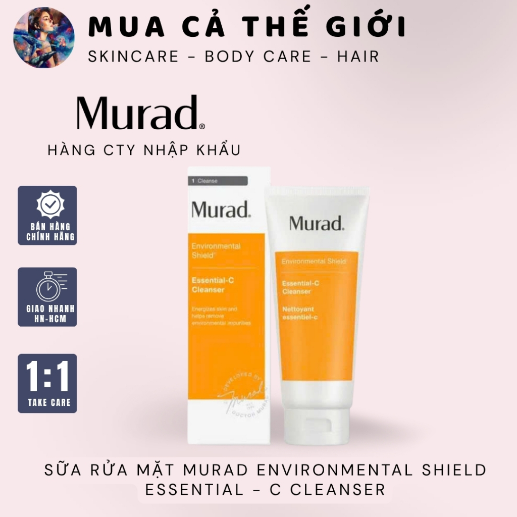 Sữa Rửa Mặt MURAD Environmental Shield Essential - C Cleanser