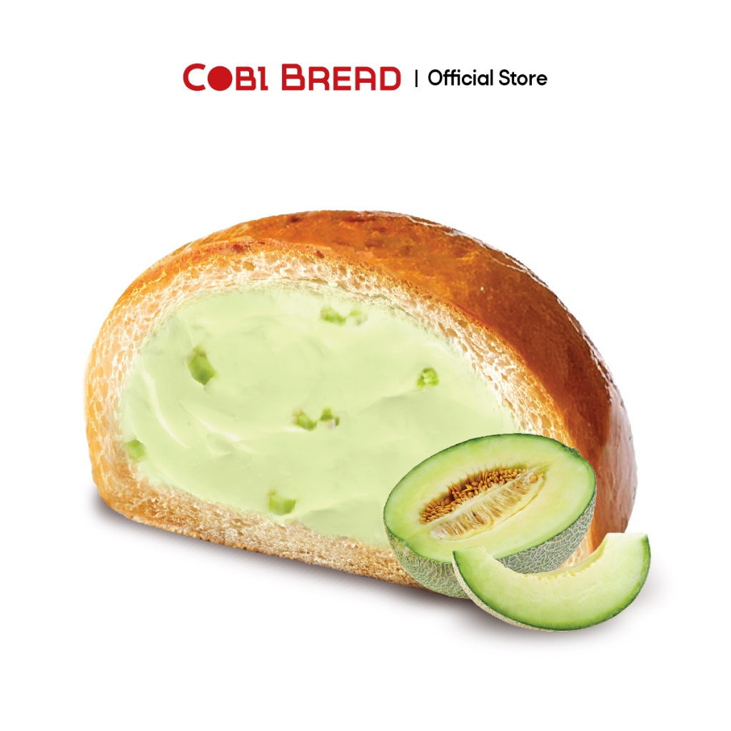 [Hoả tốc HCM] [Dưa Lưới] Bánh Mì Kem Tươi Vị Dưa Lưới - Melon Cream Cobi Bread